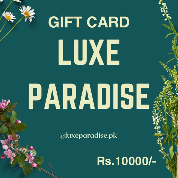 Luxe Paradise Gift Card