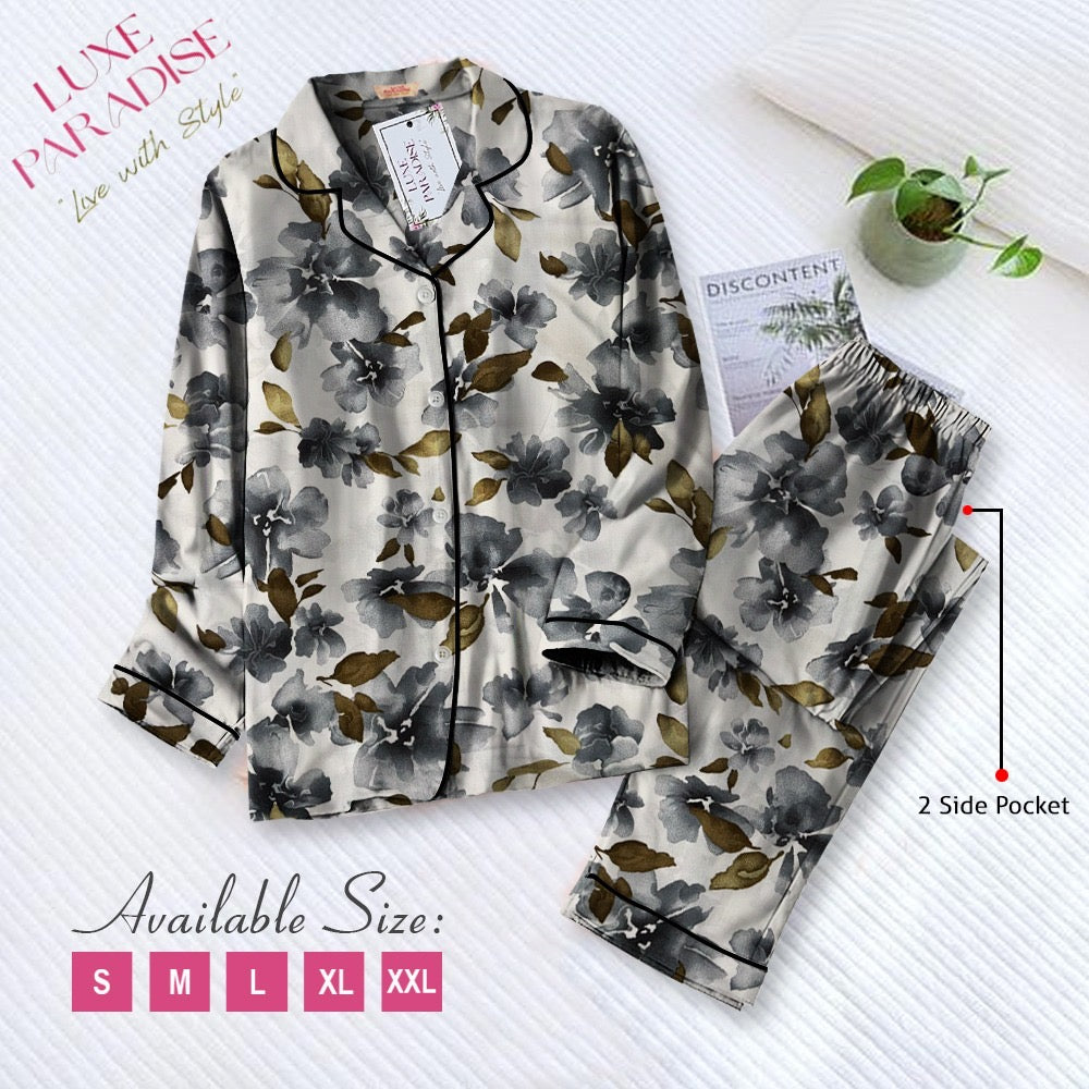 Golden Leaves PJ Set