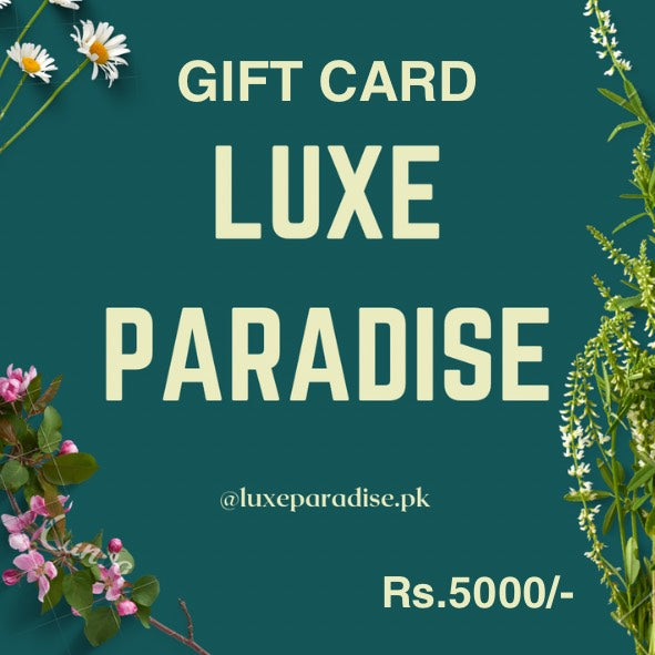 Luxe Paradise Gift Card