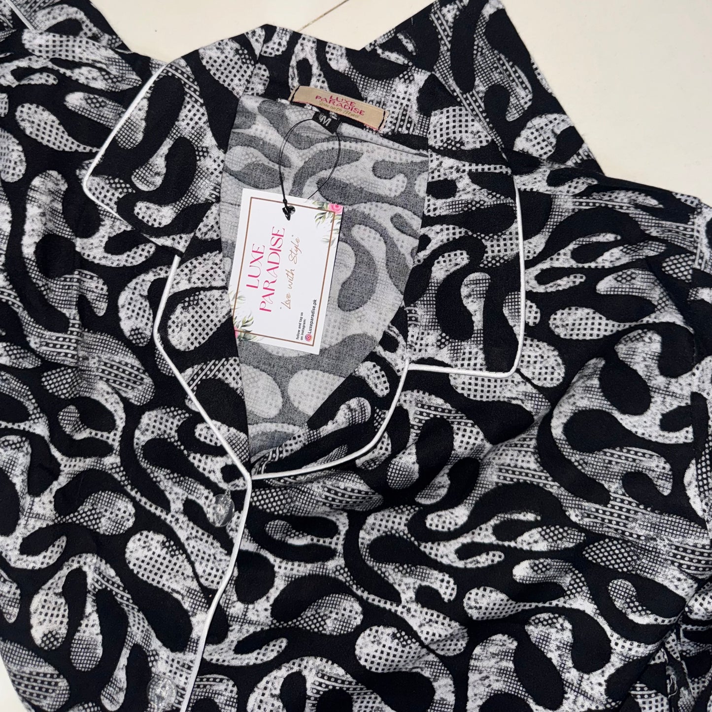 Printed Corals PJ Set