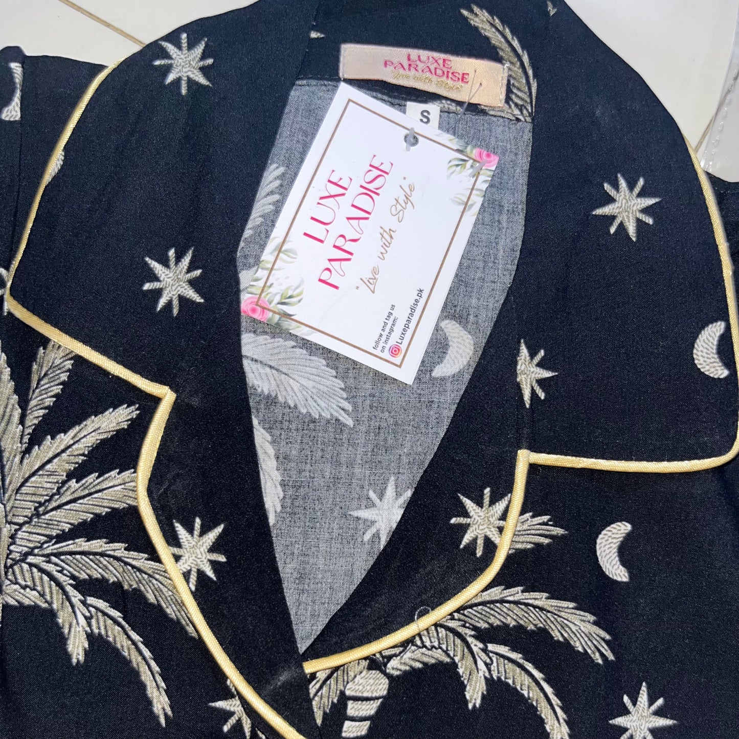 Palms PJ Set