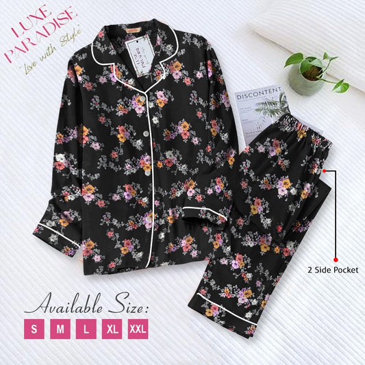Summer Blooms PJ Set