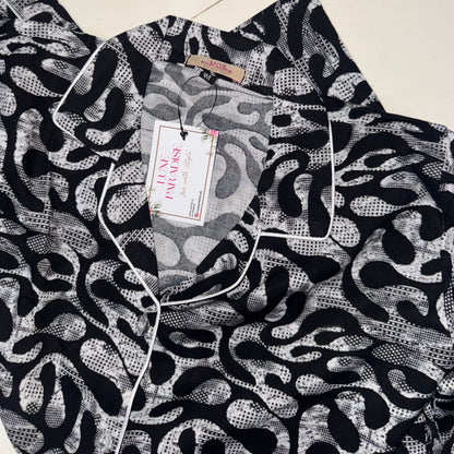 Printed Corals PJ Set