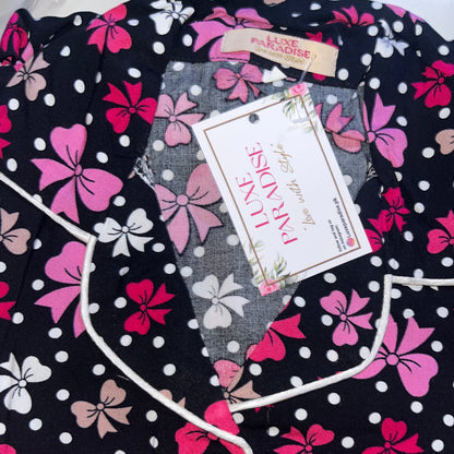 Bows PJ Set