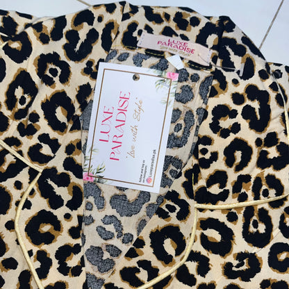 Cheetah PJ Set