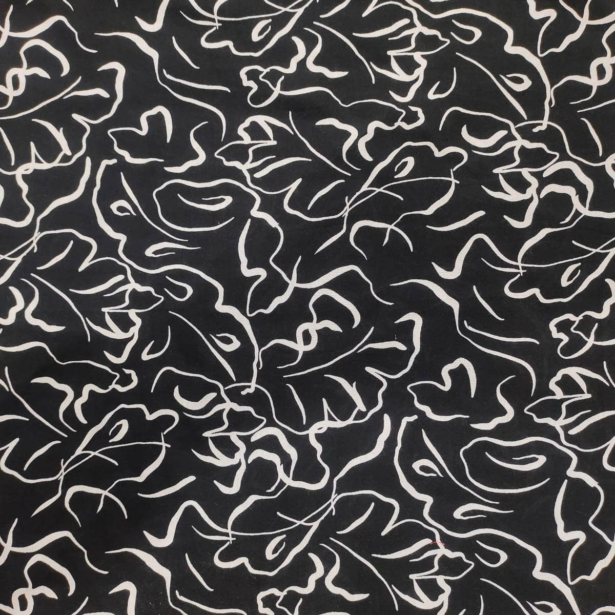 Black Pattern PJ Set