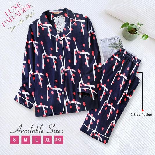 Polka Dreams PJ Set