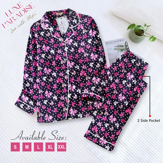 Bows PJ Set