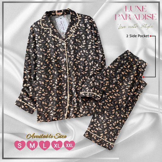 Leafy - Bronze PJ Set