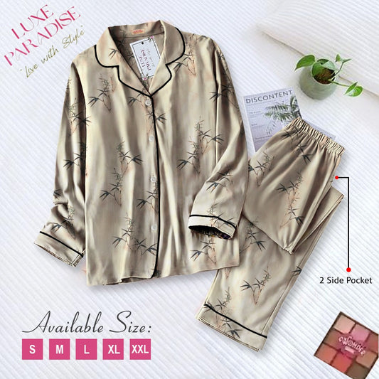 Palm Tree PJ Set