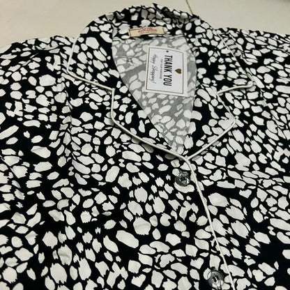 White Pebbles PJ Set